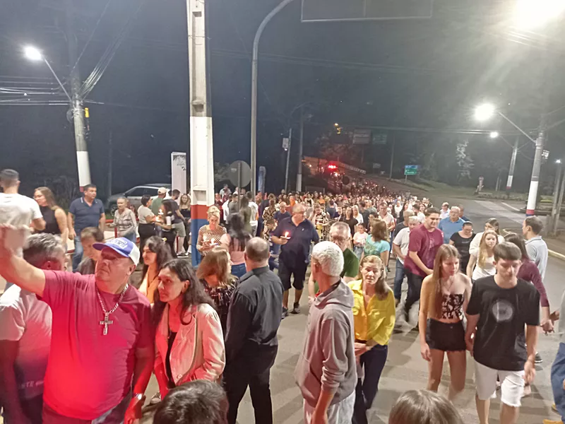 Via Sacra em Piratuba